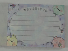 Cute Kawaii Crux Cotton Candy Rabbit Mini Notepad / Memo Pad - Stationery Designer Writing Paper Collection