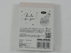 Cute Kawaii Kamio Beach Sea Shell Drink Party Mini Notepad / Memo Pad - Stationery Designer Writing Paper Collection