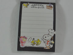 Cute Kawaii Snoopy Pastry Chef Mini Notepad / Memo Pad - Stationery Designer Writing Paper Collection