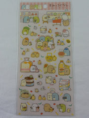 Cute Kawaii San-X Sumikko Gurashi Grocery Market Shopping Sticker Sheet 2018 - for Planner Journal Scrapbook Craft