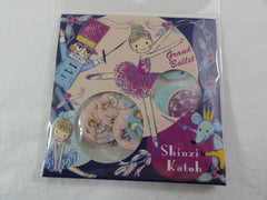 Cute Kawaii Ballet Ballerina Flake Stickers Sack A - Shinzi Katoh Japan - for Journal Agenda Planner Scrapbooking Craft