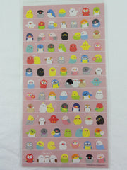 Cute Kawaii Mind Wave Bird Birds Sticker Sheet - for Journal Planner Craft