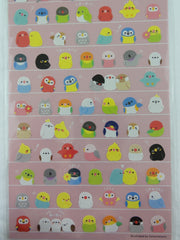 Cute Kawaii Mind Wave Bird Birds Sticker Sheet - for Journal Planner Craft
