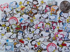 Peanuts Snoopy Flake Sack Stickers - 60 pcs - A