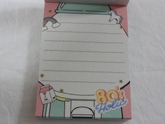 Cute Kawaii Crux 80's Holic Music Fun Gumball Mini Notepad / Memo Pad - Stationery Designer Paper Collection