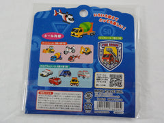Cute Kawaii Mind Wave Fire Engine Rescue Helicopter Boy Flake Stickers Sack - for Journal Agenda Planner Scrapbooking Craft