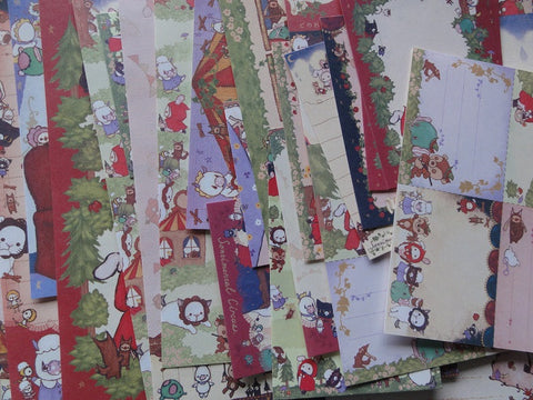 z San-X Sentimental Circus Red Riding Hood Memo Note Paper Set