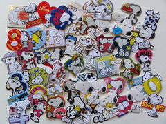 Peanuts Snoopy Flake Sack Stickers - 60 pcs - B
