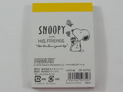 Cute Kawaii Snoopy Food Truck Reading Mini Notepad / Memo Pad - Stationery Design Writing Collection