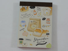Cute Kawaii Kamio Bread YeastKen Mini Notepad / Memo Pad - Stationery Design Writing Collection