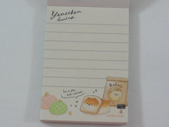 Cute Kawaii Kamio Bread YeastKen Mini Notepad / Memo Pad - Stationery Design Writing Collection