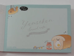 Cute Kawaii Kamio Bread YeastKen Mini Notepad / Memo Pad - Stationery Design Writing Collection