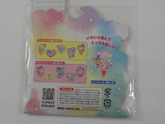 Cute Kawaii Mind Wave Magic Bear Flake Stickers Sack - for Journal Agenda Planner Scrapbooking Craft
