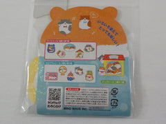 Cute Kawaii Mind Wave Mochitto Hamster Flake Stickers Sack - for Journal Agenda Planner Scrapbooking Craft