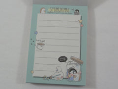 Cute Kawaii Crux Gyumunimal Bear Hedgehog Seal Penguin Friend Mini Notepad / Memo Pad - Stationery Design Writing Collection