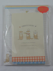 Cute Kawaii Kamio Squirrel Prairie Dogs Letter Set Pack - Stationery Writing Paper Penpal Collectible