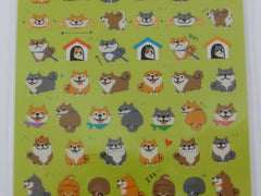 Cute Kawaii Mind Wave Dogs Puppies Sticker Sheet - for Journal Planner Craft