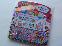 Cute Kawaii Kamio Mofu Mofu Bear Panda Rabbit Stickers Sack - for Journal Planner Craft Scrapbook Agenda