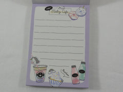Cute Kawaii Crux Melty Cafe Coffee Drink Mini Notepad / Memo Pad - C - Stationery Designer Paper Collection