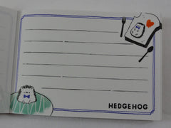 Cute Kawaii Crux Hedgehog Cafe Coffee Drink Mini Notepad / Memo Pad - Stationery Designer Paper Collection