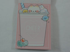 Cute Kawaii Kamio Dog Puppies Marshmallow Sweet Cake Mini Notepad / Memo Pad - Stationery Designer Paper Collection