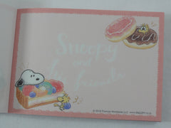 Cute Kawaii Snoopy Coffee Mini Notepad / Memo Pad - Stationery Designer Writing Paper Collection