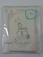 Cute Kawaii Crux Hedgehog Letter Set Pack - Stationery Writing Paper Penpal