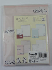 Cute Kawaii San-X Tarepanda Letter Set Pack - Stationery Writing Paper Envelope Penpal Rare Collectible