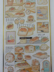 Cute Kawaii Kamio Bread Sticker Sheet - for Journal Planner Craft