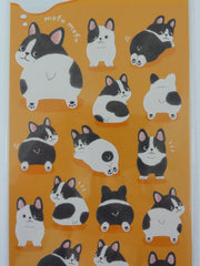 Cute Kawaii Mind Wave Dog Puppies Sticker Sheet - for Journal Planner Craft
