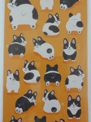 Cute Kawaii Mind Wave Dog Puppies Sticker Sheet - for Journal Planner Craft