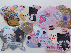 z Cat Kitten Kitty theme Flake Stickers - 40 pcs