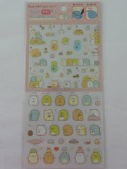 Cute Kawaii San-X Sumikko Gurashi Friend Fun Time Sticker Sheet 2018 - A - for Planner Journal Scrapbook Craft