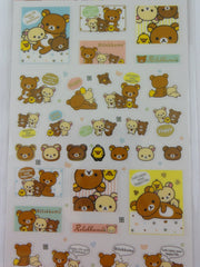 Cute Kawaii San-X Rilakkuma Classics Sticker Sheet - C - for Journal Planner Craft