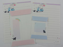 Cute Kawaii Crux Cat Spring Outdoor Mini Letter Sets - Small Writing Note Envelope Set Stationery