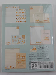Cute Kawaii Kamio Bread Letter Set Pack - Stationery Writing Paper Envelope Penpal