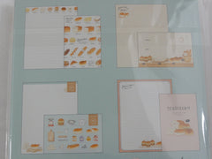 Cute Kawaii Kamio Bread Letter Set Pack - Stationery Writing Paper Envelope Penpal
