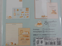 Cute Kawaii Kamio Bread Letter Set Pack - Stationery Writing Paper Envelope Penpal