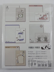 Cute Kawaii Kamio Panda Drink Bread Milk Letter Set Pack - Stationery Writing Paper Envelope Penpal
