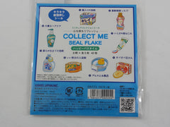 Cute Kawaii Kamio Laundry Cleaning Theme Flake Stickers Sack - Collectible - for Journal Planner Agenda Craft Scrapbook DIY Art