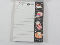 Cute Kawaii Crux Melty Cafe Coffee Drink Mini Notepad / Memo Pad - E - Stationery Designer Paper Collection