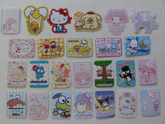 Kawaii Cute Keroppi Tuxedosam Kuririn Badtz Maru Flake Sack Stickers - 25 pcs 2015