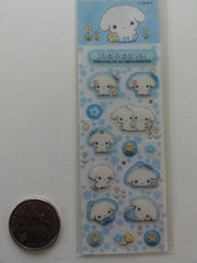 Kawaii Cute San-X Buru Buru Dog Small Sticker Sheet - Blue