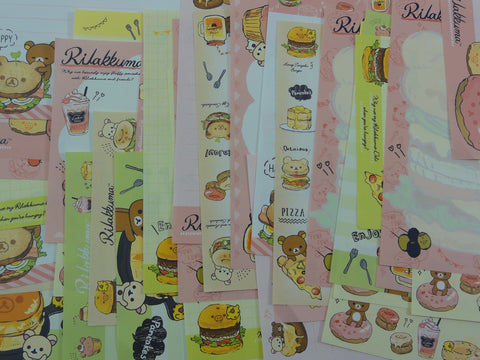 San-X Rilakkuma Bear Deli Memo Note Paper Set