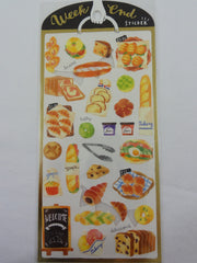 Cute Kawaii Mind Wave Weekend Market Series - Bread Deli Bakery Sticker Sheet - for Journal Planner Craft