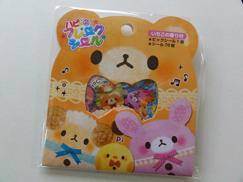 z Cute Kawaii Pool Cool Coro Coro Funny Bear Sheep Rabbit Stickers Sack - Vintage