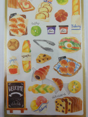 Cute Kawaii Mind Wave Weekend Market Series - Bread Deli Bakery Sticker Sheet - for Journal Planner Craft