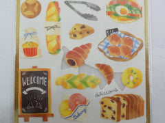 Cute Kawaii Mind Wave Weekend Market Series - Bread Deli Bakery Sticker Sheet - for Journal Planner Craft