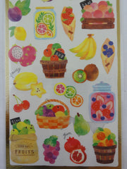 Cute Kawaii Mind Wave Weekend Market Series - Fruit Harvest Sticker Sheet - for Journal Planner Craft