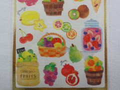 Cute Kawaii Mind Wave Weekend Market Series - Fruit Harvest Sticker Sheet - for Journal Planner Craft